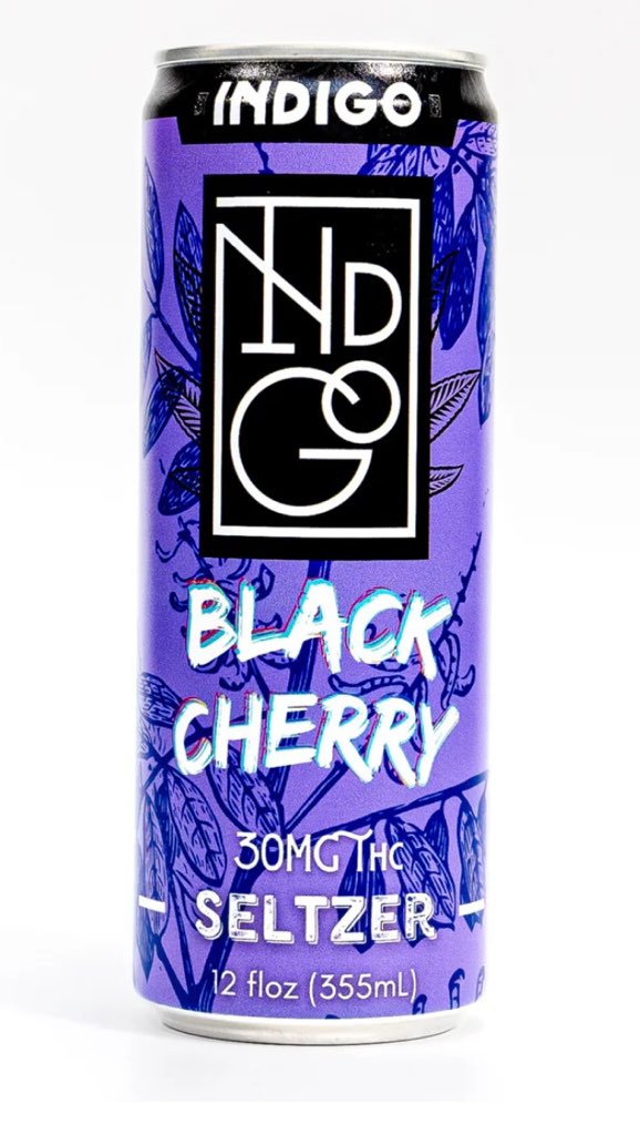30MG THC Black Cherry Seltzer 4-Pack