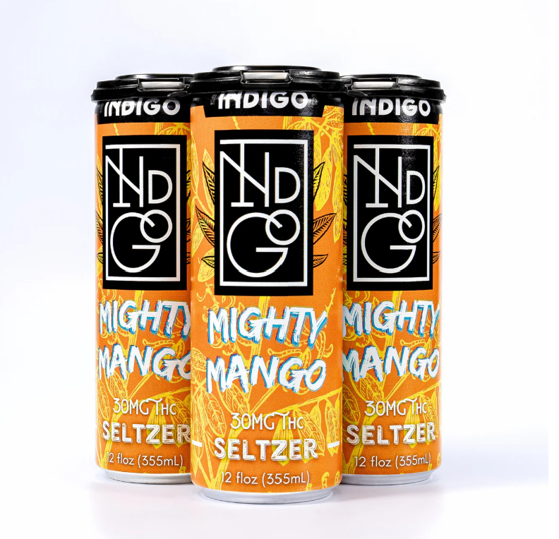 30MG THC Mighty Mango Seltzer 4-Pack